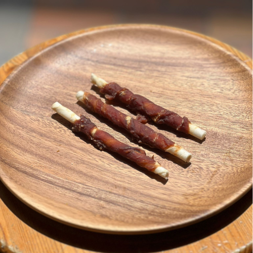 Rolls de Piel con Pato